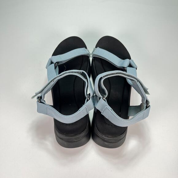 Teva Jadito Universal Sandals Light Blue Gray Platform 1117070 Women's Size 8 - Picture 6 of 9